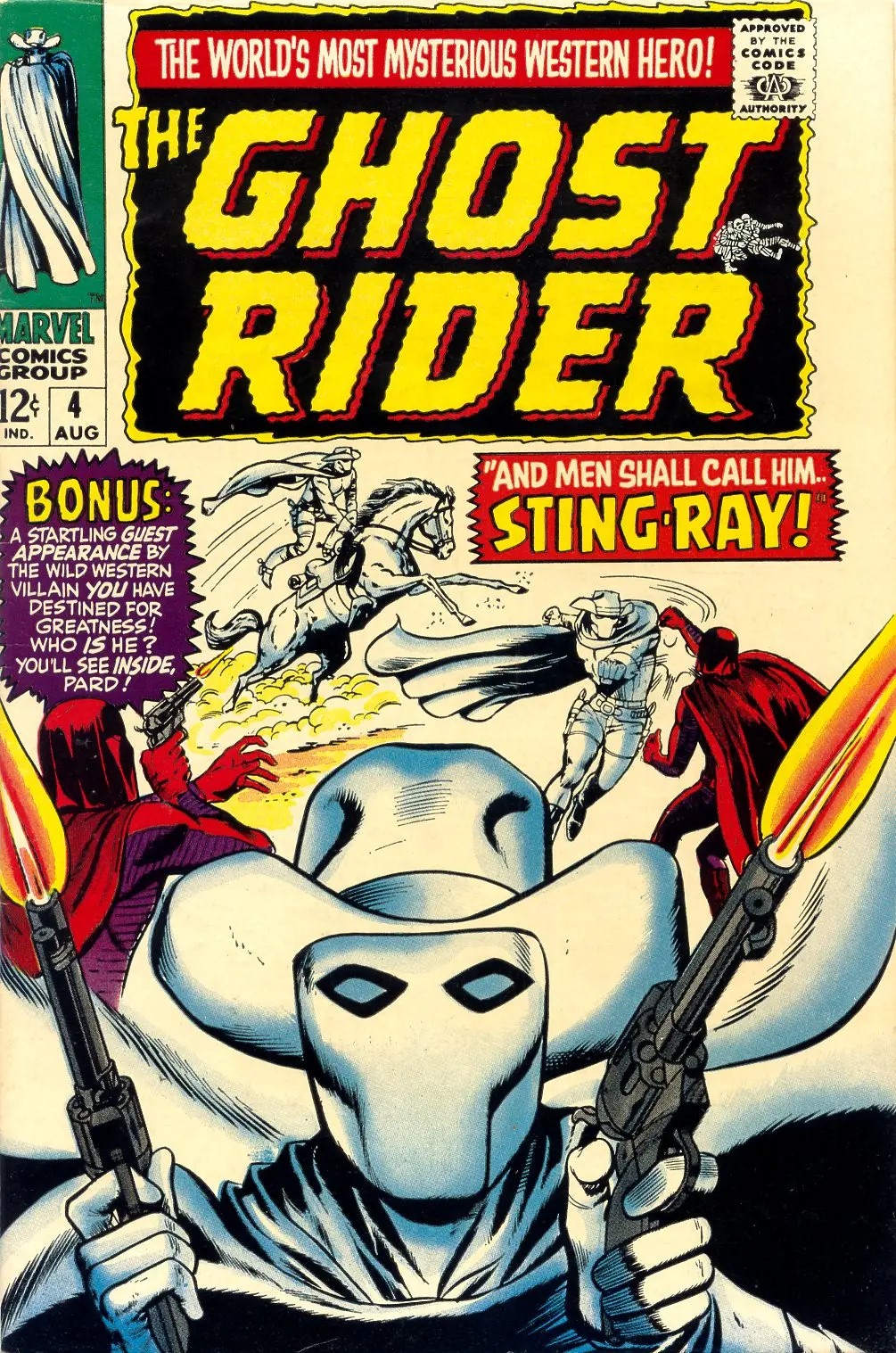 Cover of The Ghost Rider #4