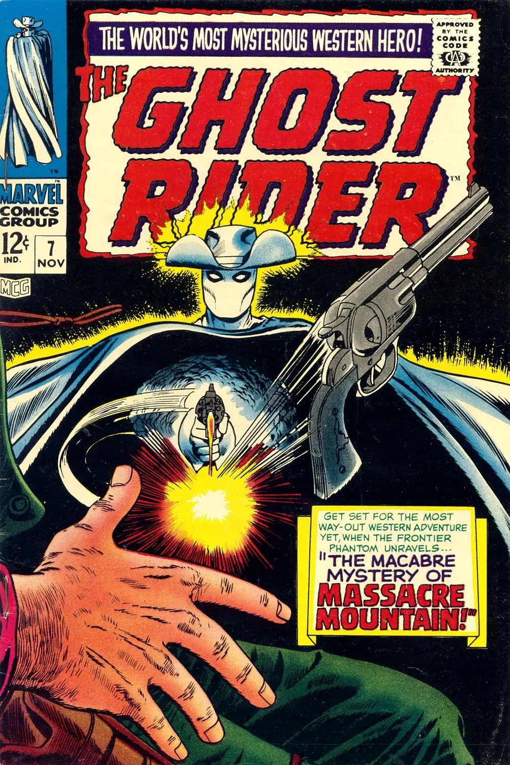 The Ghost Rider (1967) #7 cover
