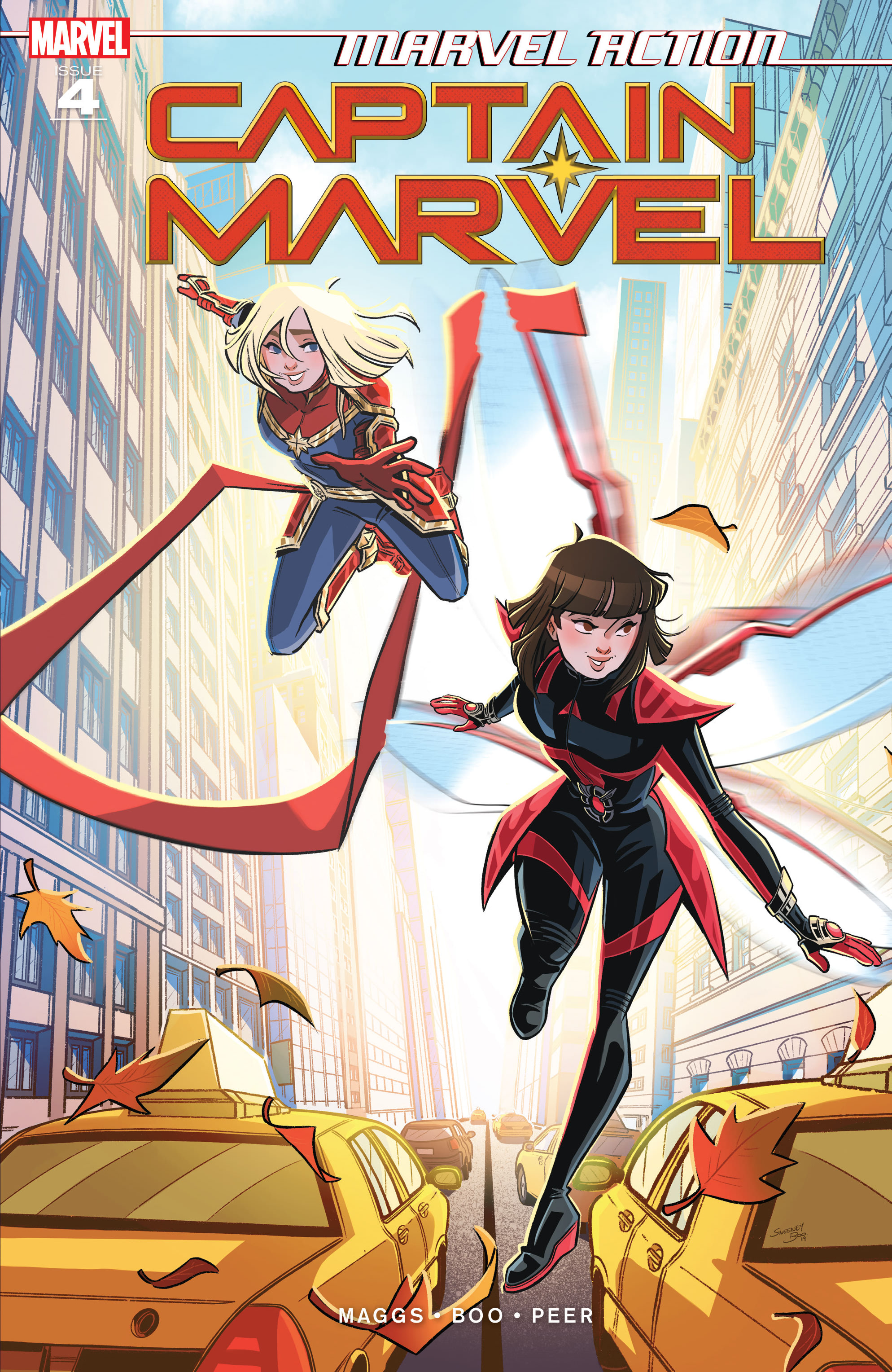 Marvel Action: Captain Marvel #4 cover
