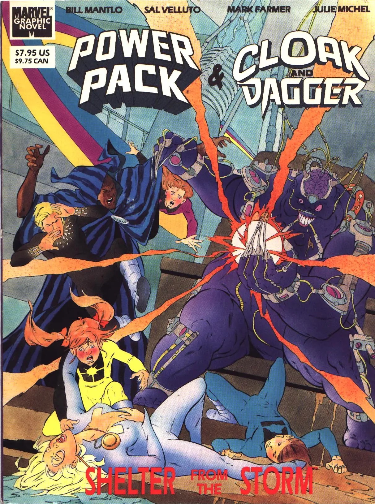 Marvel Graphic Novel: Cloak and Dagger and Power Pack: Shelter from the Storm
