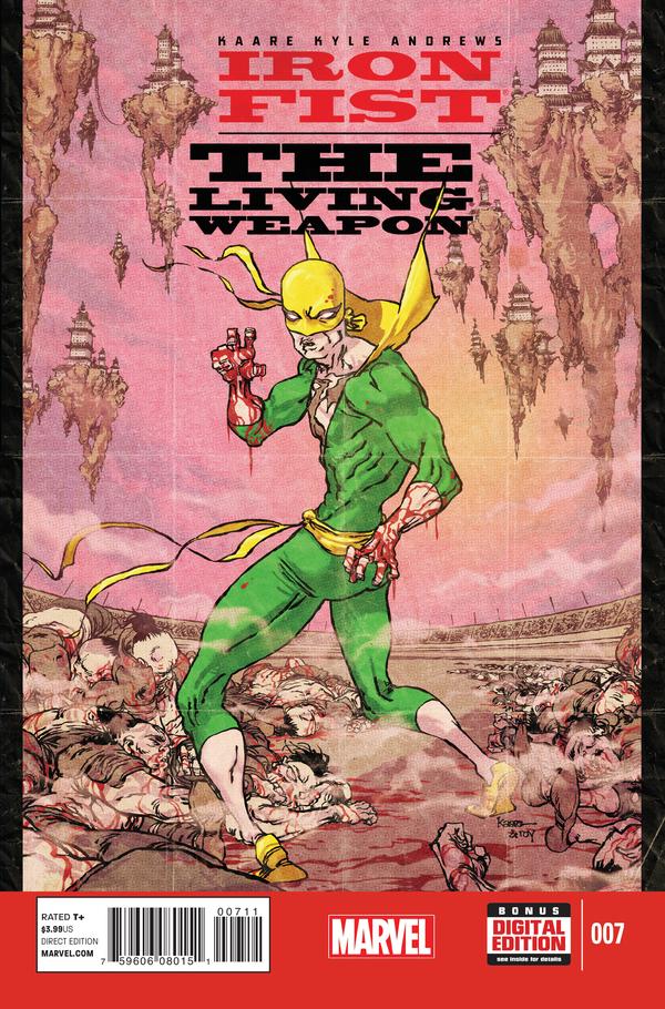 Iron Fist, the Living Weapon (2014) #7 cover