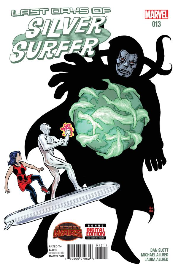 Cover of Silver Surfer #13