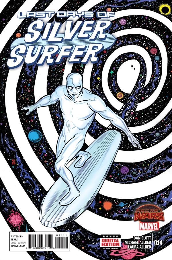 Cover of Silver Surfer #14