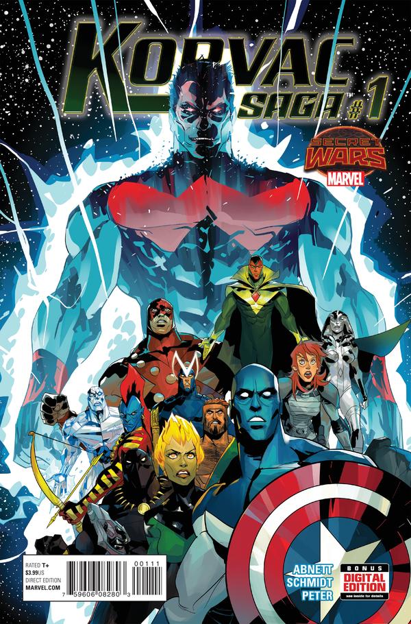 Korvac Saga (2015) #1 cover