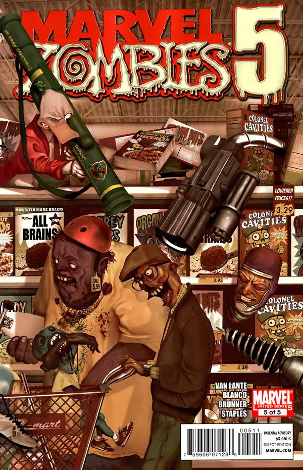 Cover of Marvel Zombies 5 #5