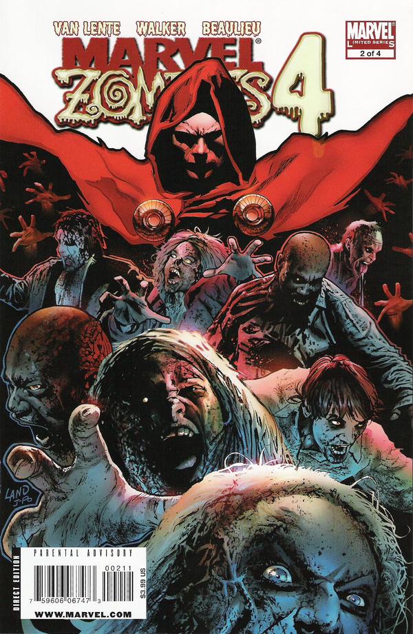 Cover of Marvel Zombies 4 #2