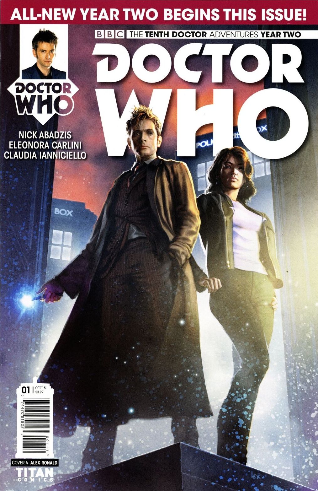 Doctor Who: The Tenth Doctor Year Two (2015) #1