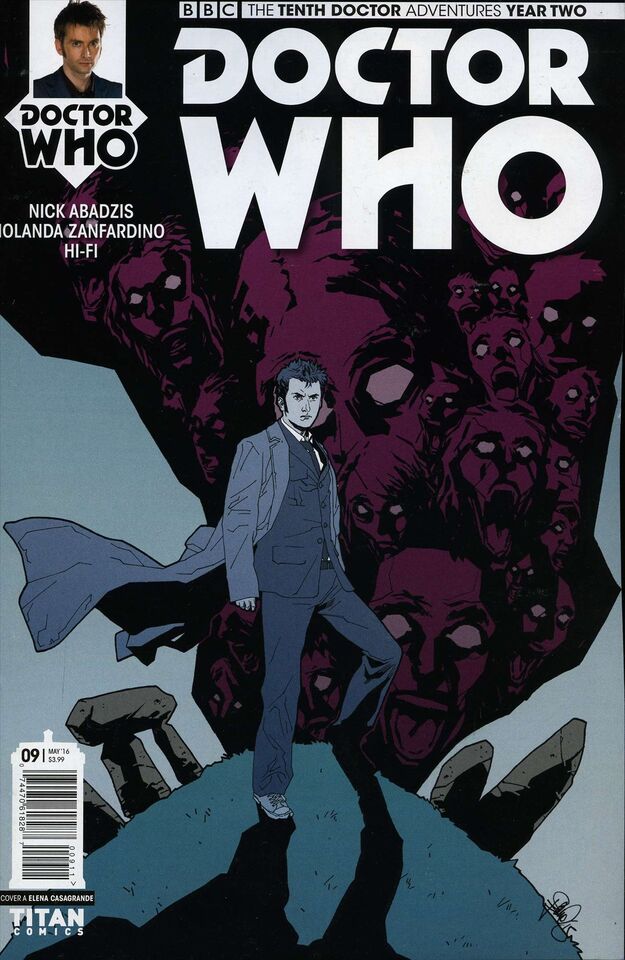 Doctor Who: The Tenth Doctor, Year Two (2015) #9 cover