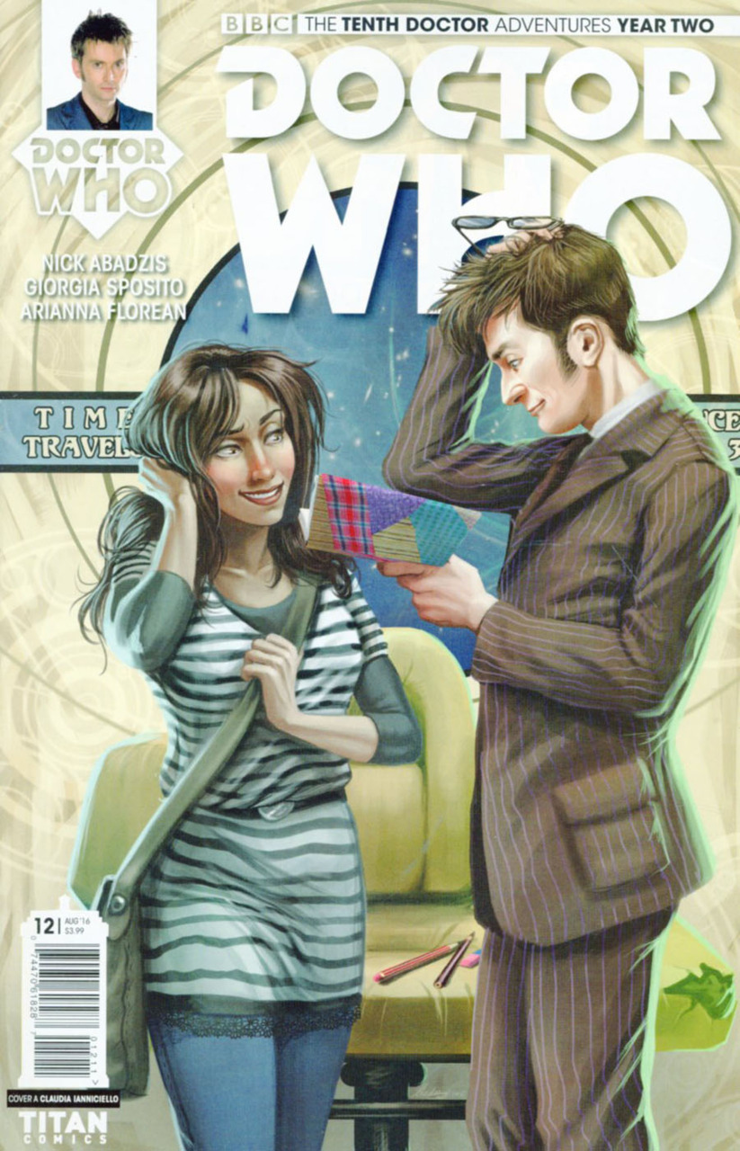Doctor Who: The Tenth Doctor, Year Two (2015) #12 cover