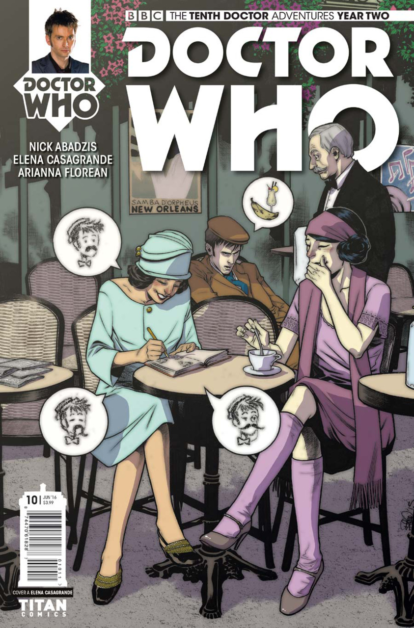 Doctor Who: The Tenth Doctor, Year Two (2015) #10 cover