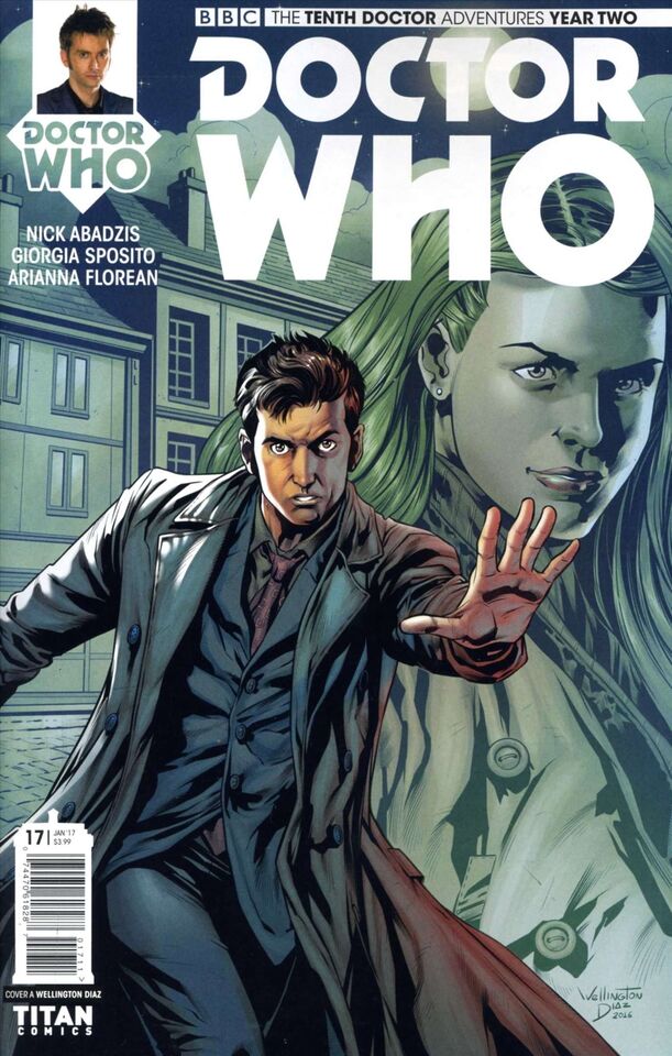 Doctor Who: The Tenth Doctor, Year Two (2015) #17 cover