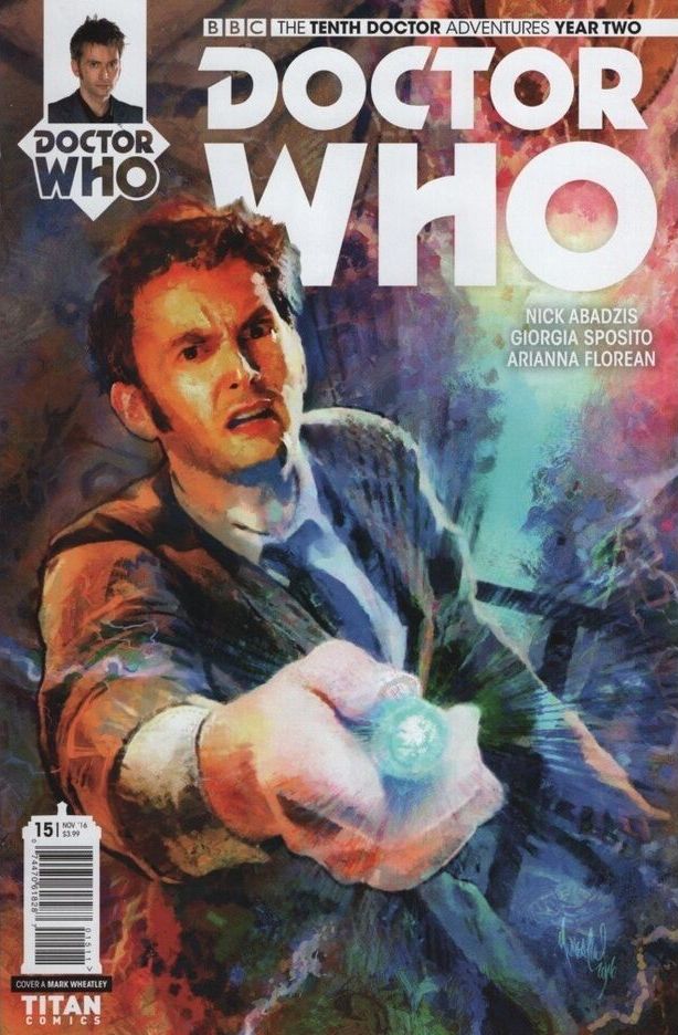 Doctor Who: The Tenth Doctor, Year Two #15 cover