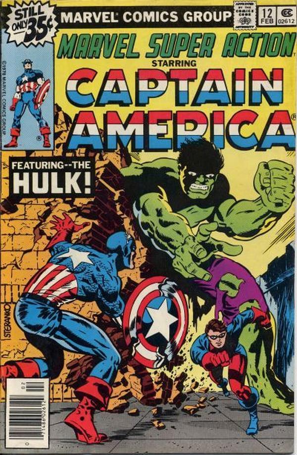 Marvel Super Action (1977) #12 cover