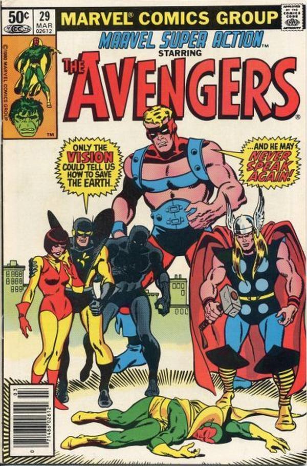 Marvel Super Action (1977) #29 cover