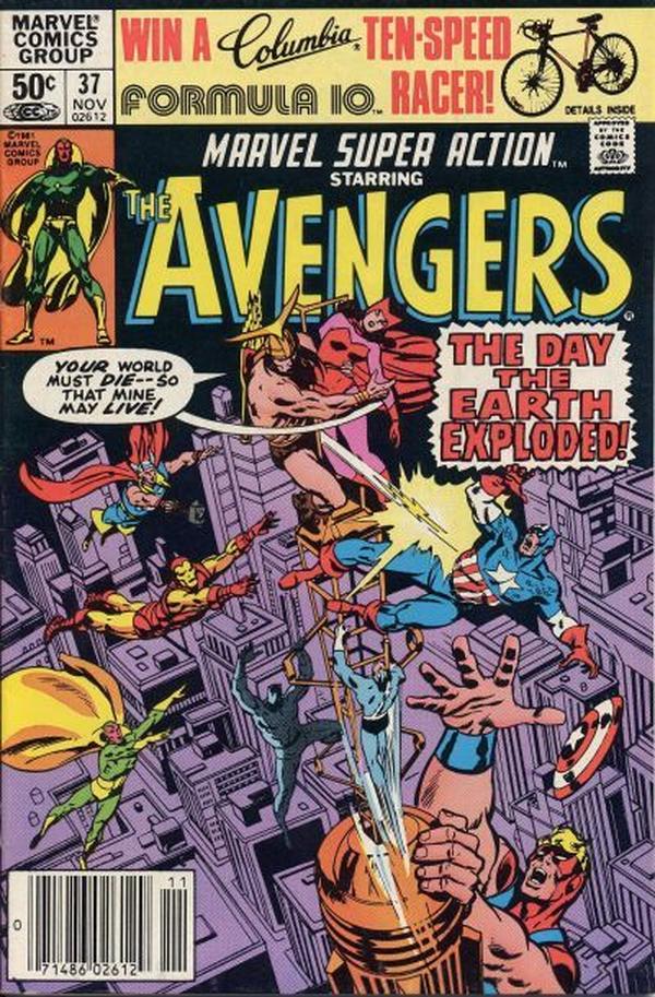 Marvel Super Action (1977) #37 cover