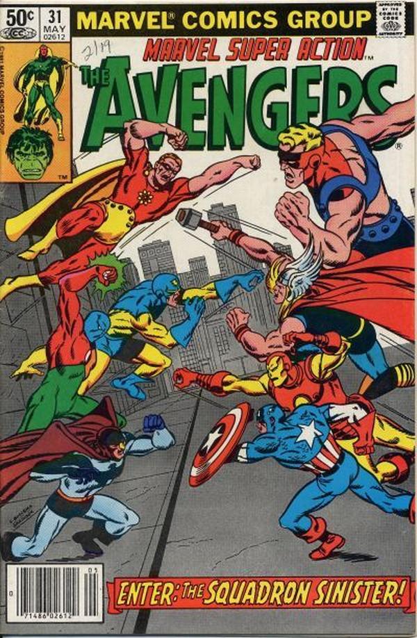 Marvel Super Action (1977) #31 cover