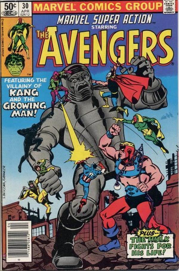 Marvel Super Action (1977) #30 cover