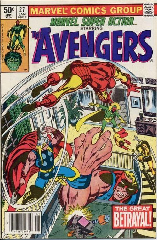 Marvel Super Action (1977) #27 cover