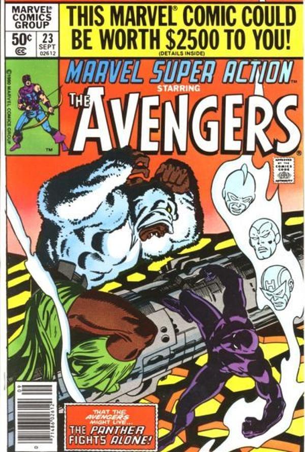 Marvel Super Action (1977) #23 cover