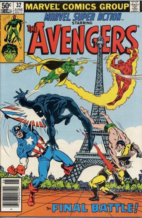 Marvel Super Action (1977) #32 cover