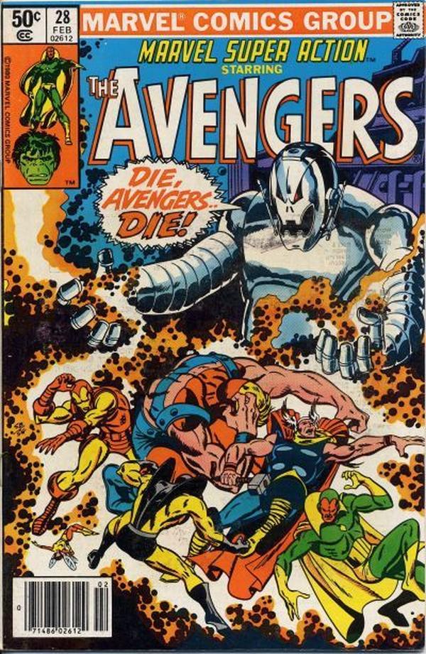Marvel Super Action (1977) #28 cover