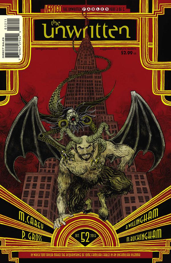 The Unwritten (2009) #52 cover