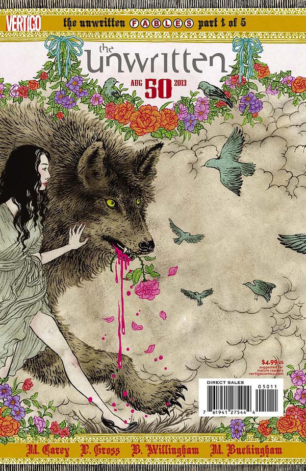 The Unwritten (2009) #50 cover