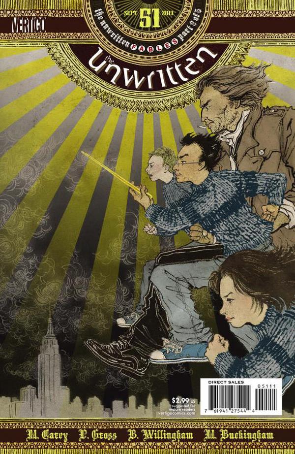 The Unwritten (2009) #51 cover