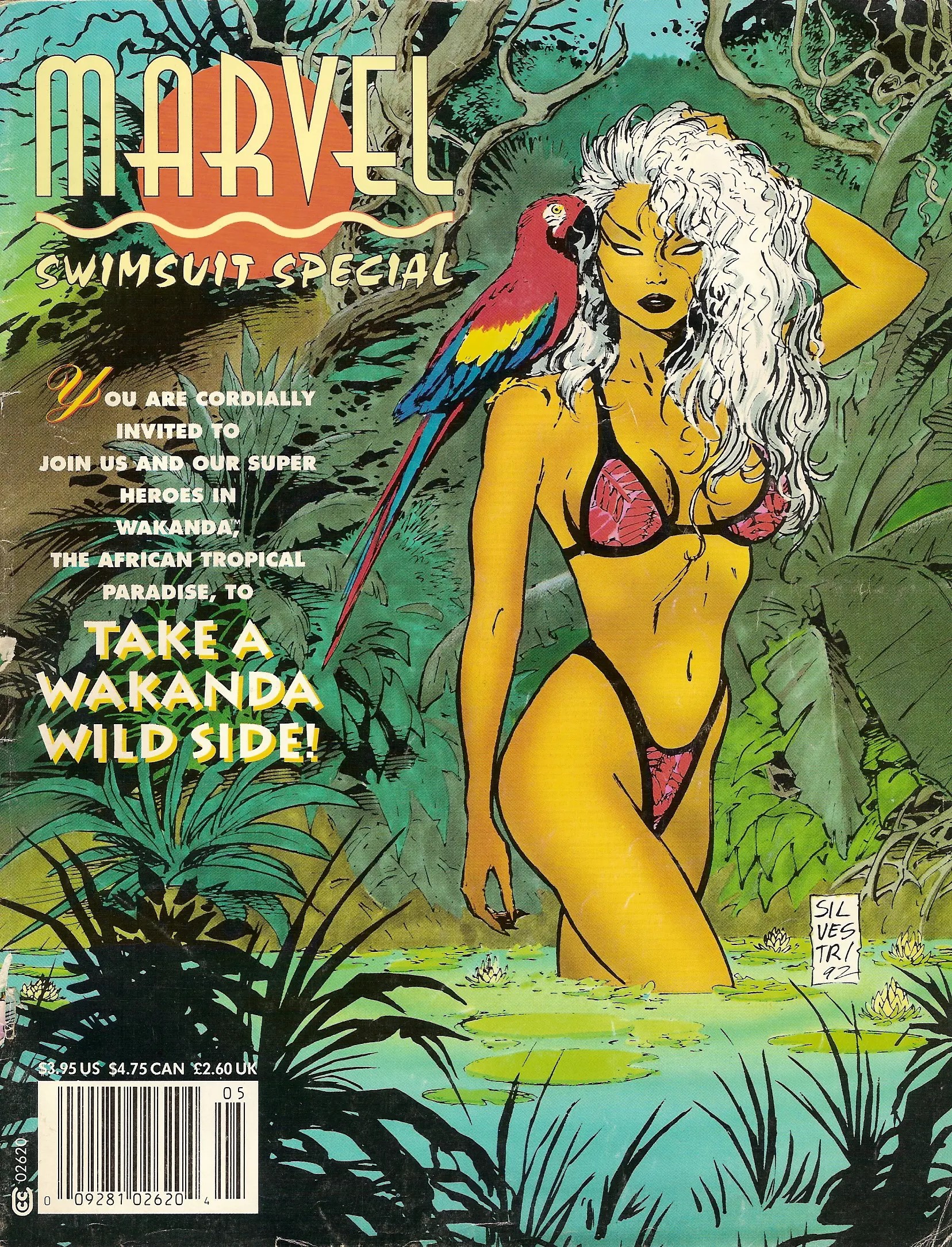 Marvel Swimsuit Special (1992) #1 cover