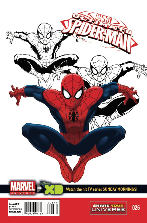 Marvel Universe Ultimate Spider-Man (2012) #26 cover