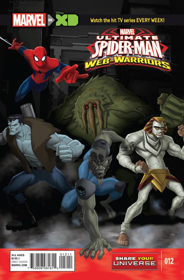 Marvel Universe Ultimate Spider-Man: Web Warriors (2015) #12 cover
