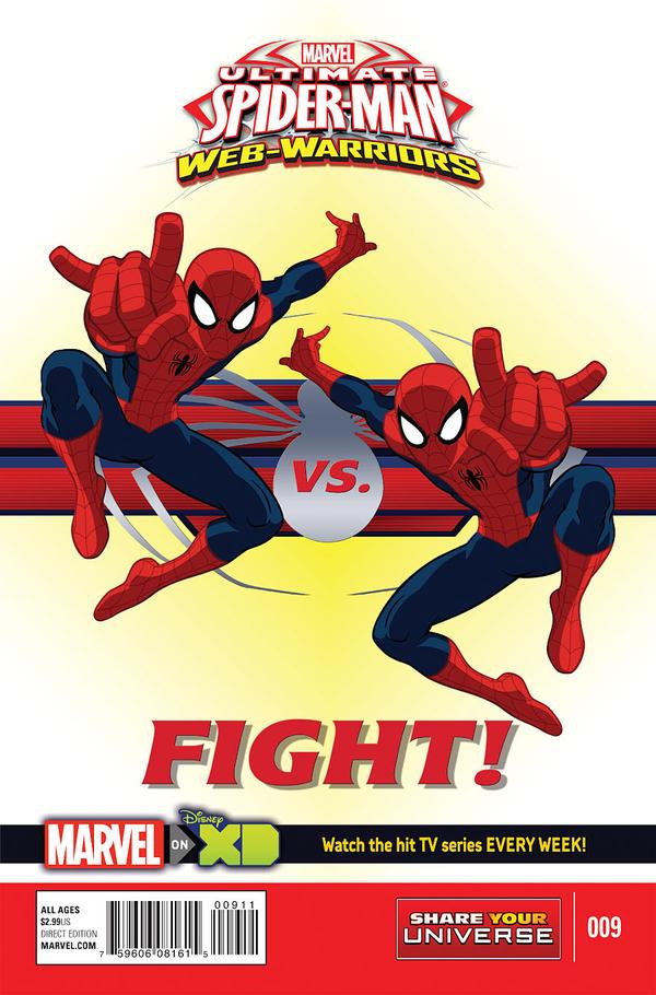 Marvel Universe Ultimate Spider-Man: Web Warriors (2015) #9 cover
