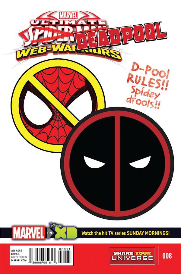 Marvel Universe Ultimate Spider-Man: Web Warriors (2015) #8 cover