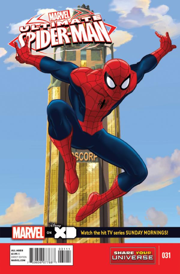 Marvel Universe Ultimate Spider-Man (2012) #31 cover