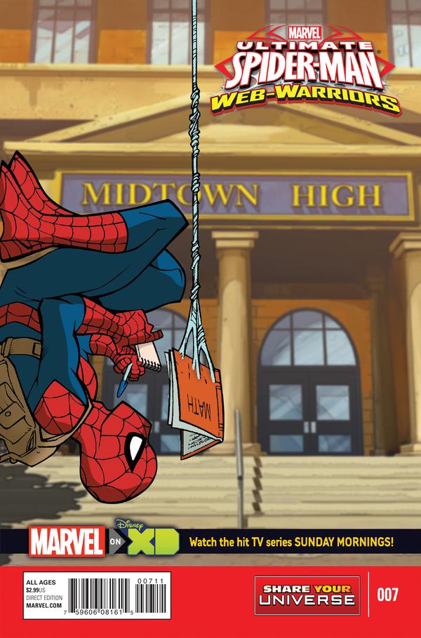 Marvel Universe Ultimate Spider-Man: Web Warriors (2015) #7 cover