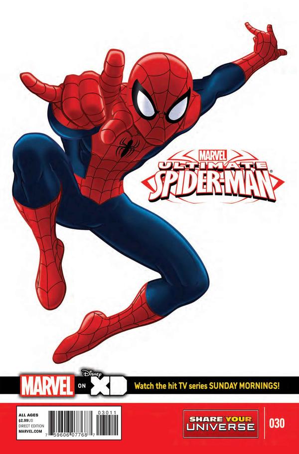 Marvel Universe Ultimate Spider-Man (2012) #30 cover