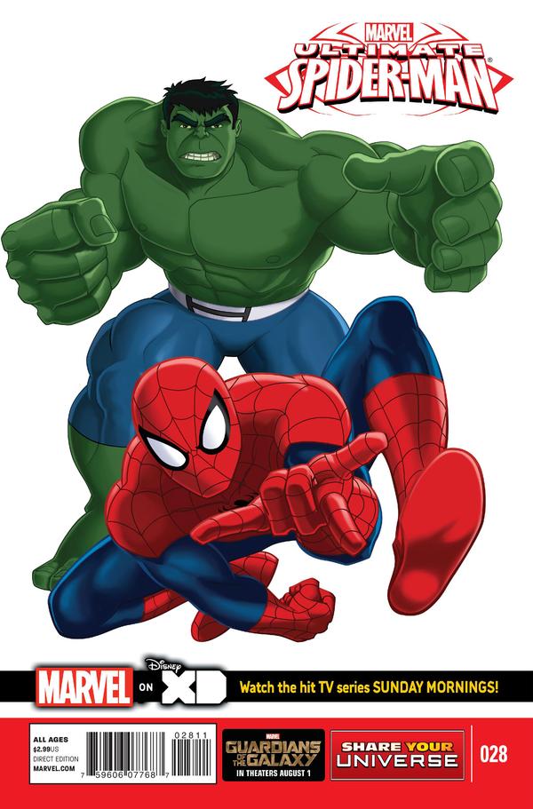 Marvel Universe Ultimate Spider-Man (2012) #28 cover