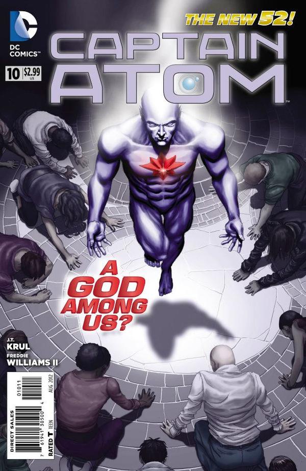 Captain Atom (2011) #10 cover