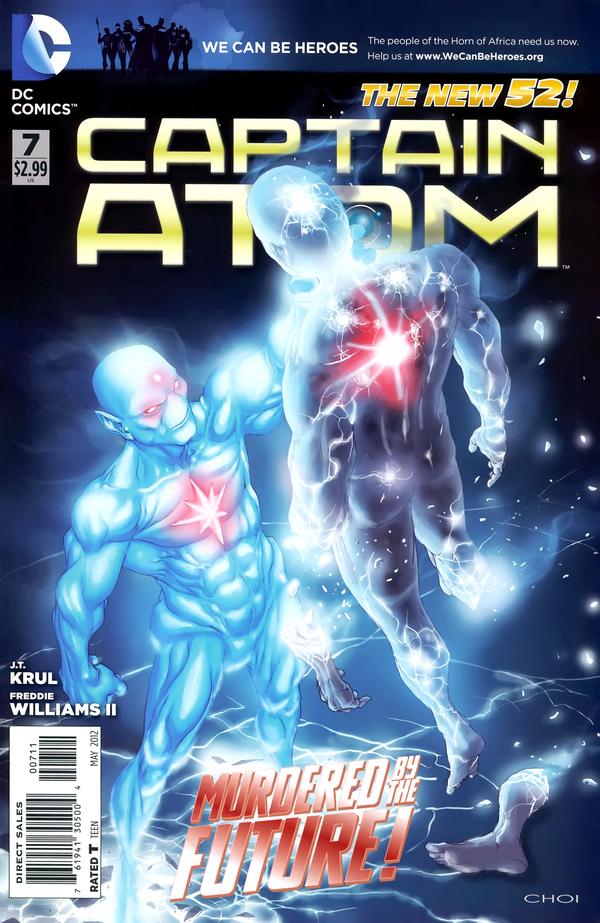 Captain Atom (2011) #7 cover