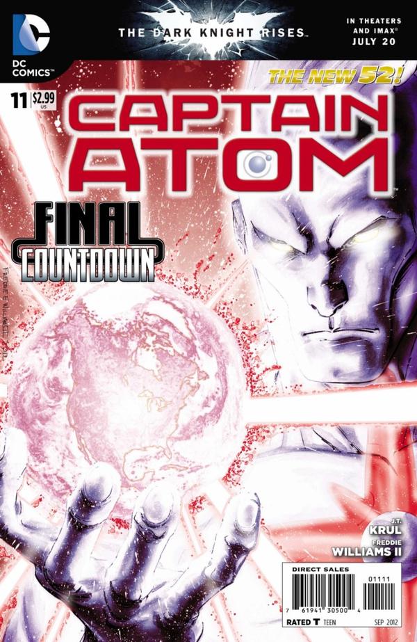 Captain Atom (2011) #11 cover
