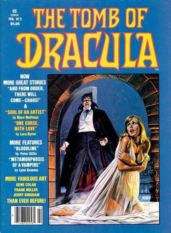 The Tomb of Dracula #3 cover