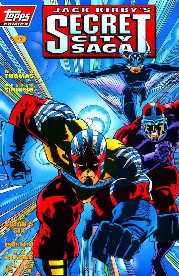 Cover of Jack Kirby's Secret City Saga #0