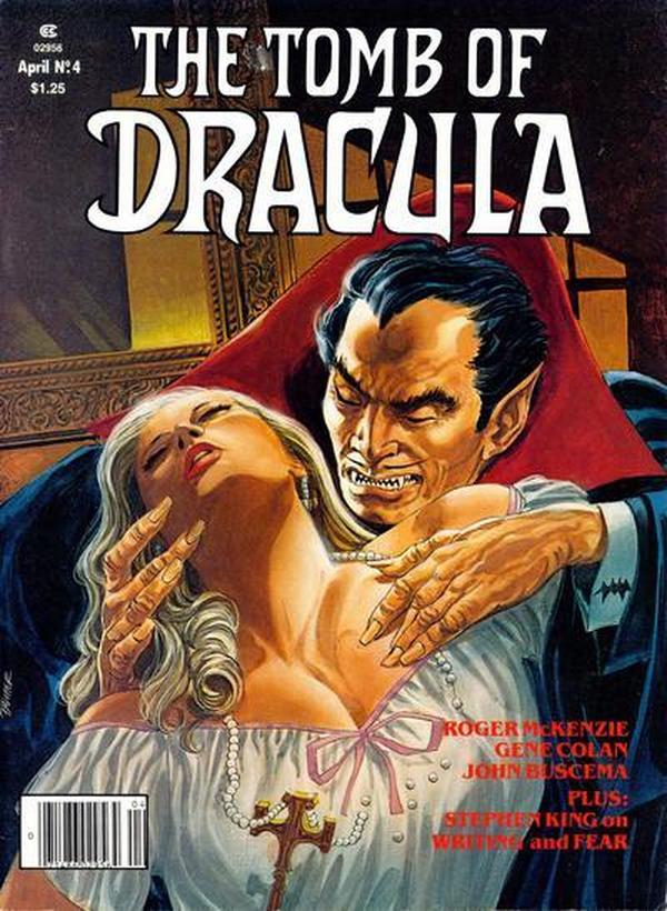 The Tomb of Dracula #4 cover