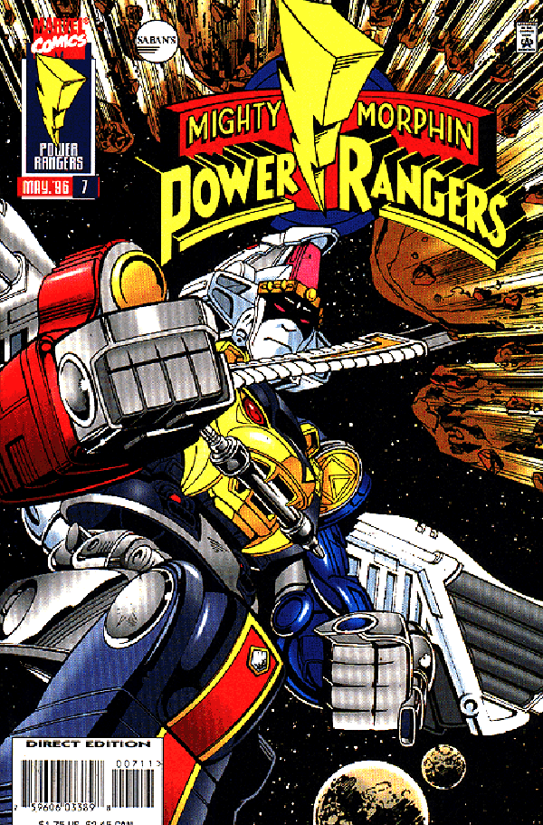 Saban's Mighty Morphin Power Rangers (1995) #7 cover