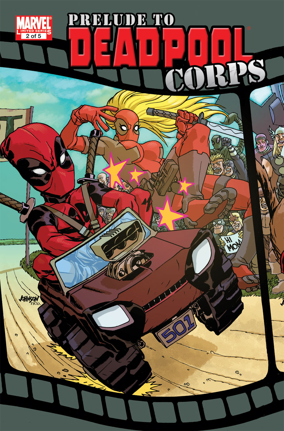 Cover of Prelude to Deadpool Corps #2