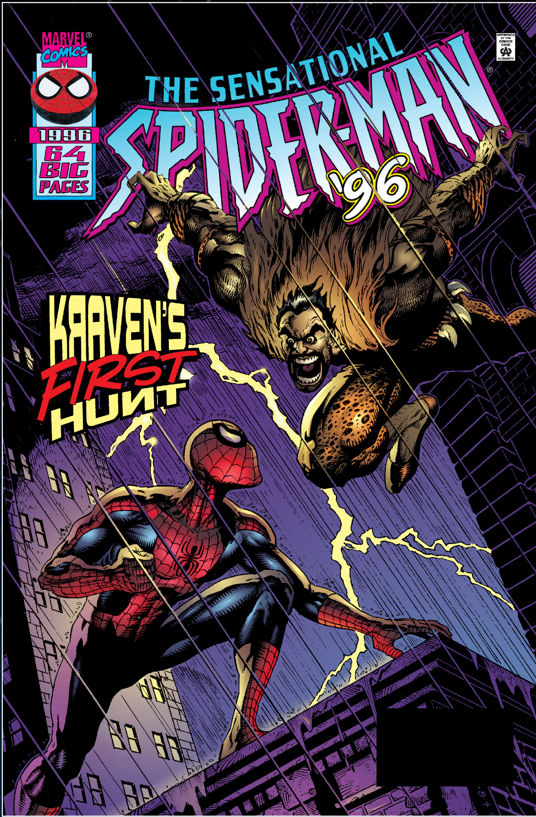Sensational Spider-Man '96 #1 cover