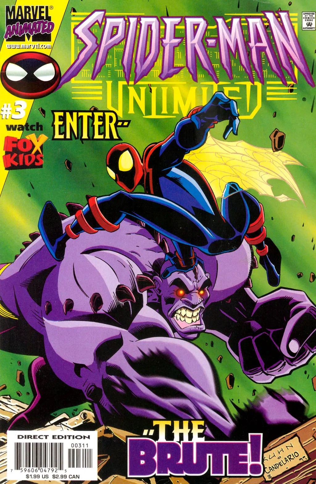 Spider-Man Unlimited #3 cover