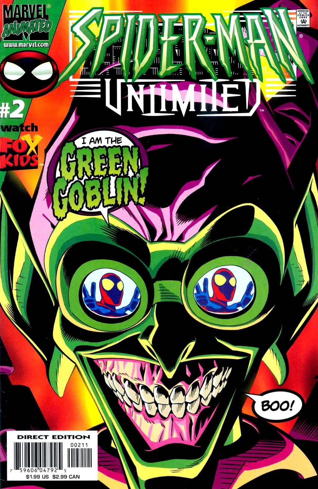 Spider-Man Unlimited #2 cover