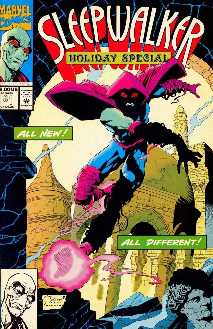 Sleepwalker Holiday Special #1 cover