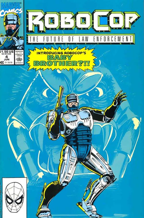 Cover of RoboCop #4
